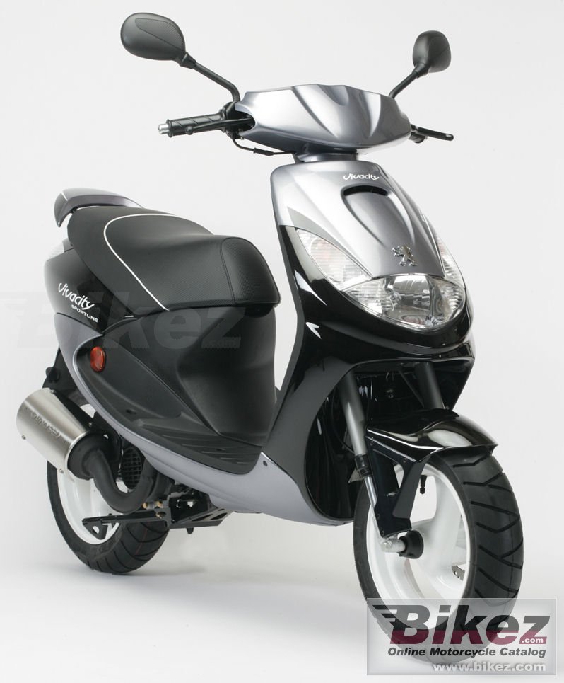 Big Peugeot vivacity 50 picture and wallpaper from Bikez.com
